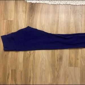 lululemon navy blue align crops